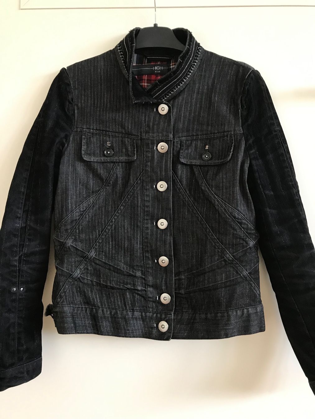 Giacche: Veste jeans HIGH, Taille 36-38, gris noir – Usato da Morges venduto da sandy069