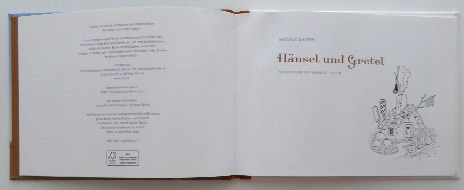 Bücher: Märlibuch Hänsel und Gretel – Gebraucht aus Aesch BL von Kauri1 1
