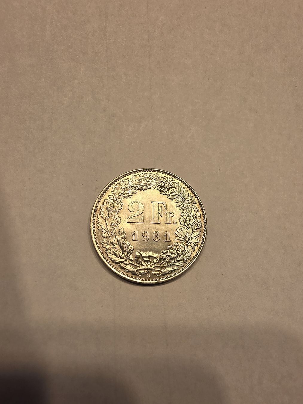 Tutti le monete: pièce argent 2chf 1961 – Nuovo (secondo la descrizione) da Fribourg venduto da yan_z5fr
