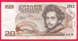 20 SCHILLING NOTE, 1.10.1985