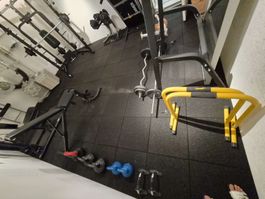 22qm Fitness Bodenbelag zu Verkaufen