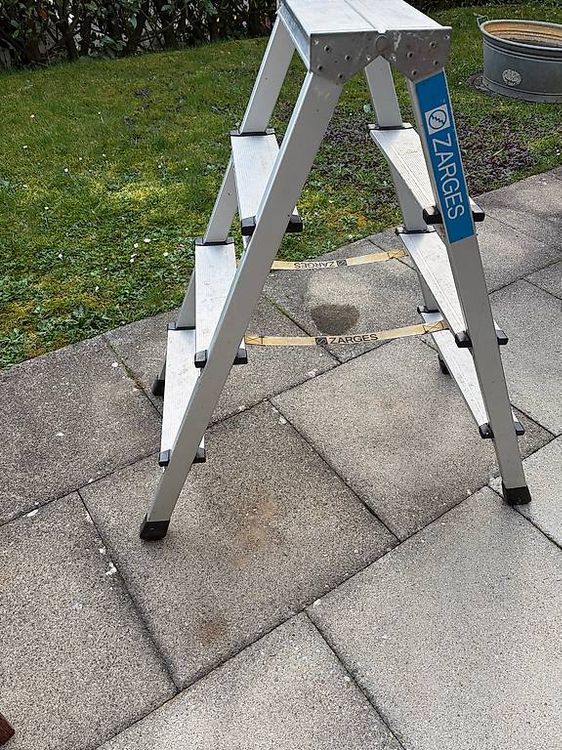 Zarges Leiter 4 Stufen Alu (Gebraucht) in Wettingen für CHF 90 – nur ...