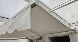 Sonnenschutz Markise mit elektr. Antrieb 4x3mt 🌞