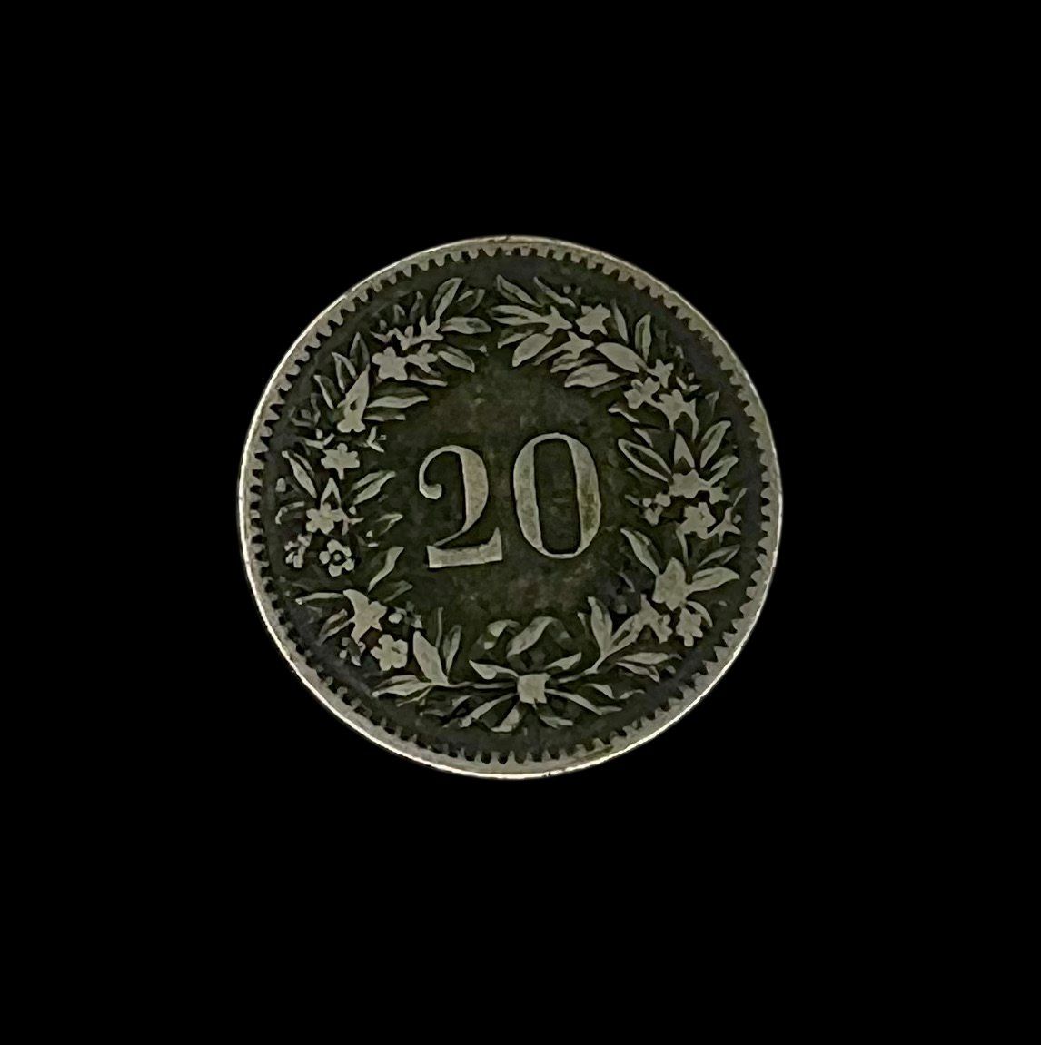 Tutti le monete: 1 x 20 cents 1850 – Usato da Sion venduto da numision 1