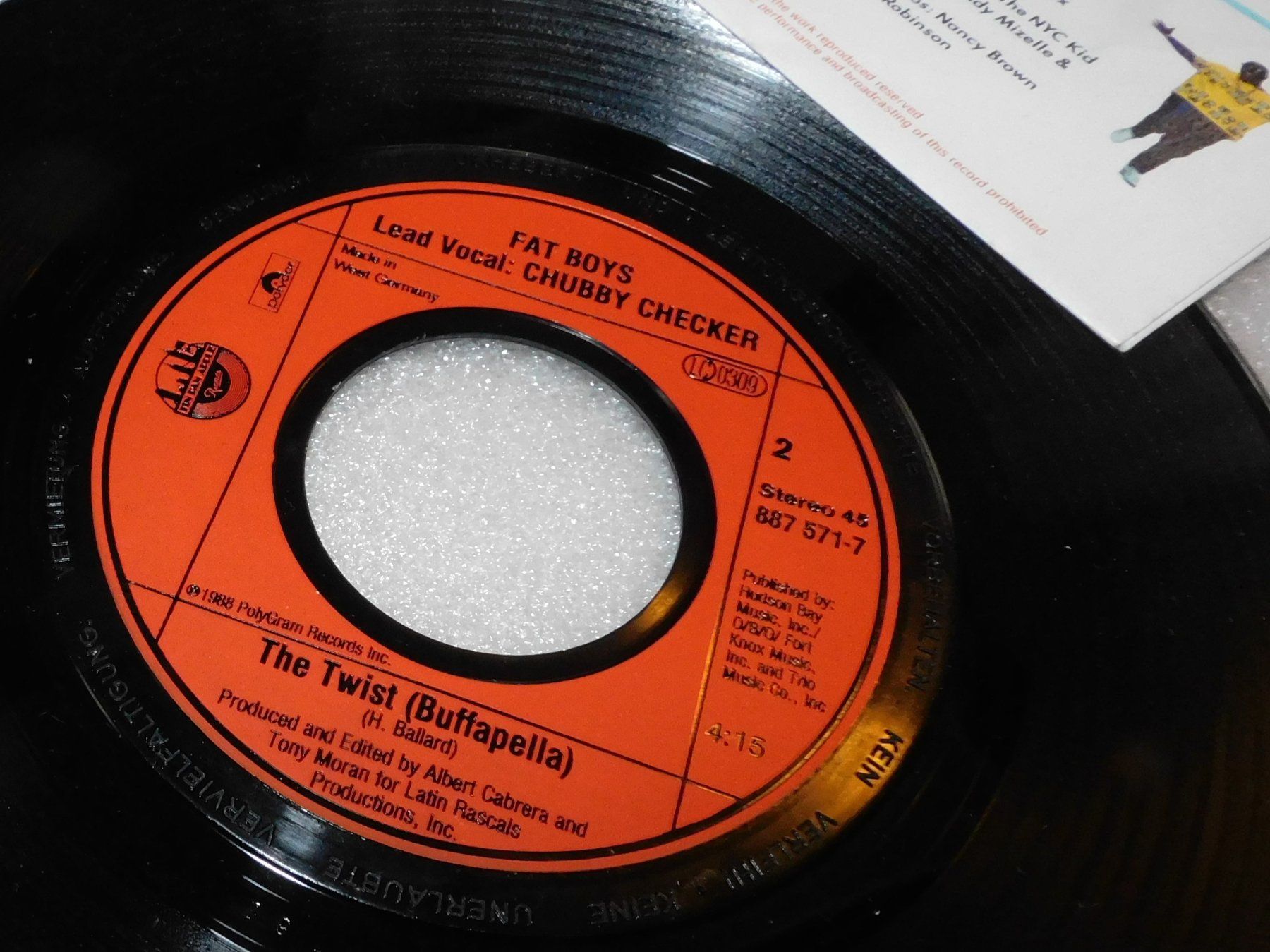 Schallplatten: Single Schallplatten 2 x Fat Boys - Chubby Checker 1988 – Gebraucht aus Sursee von 76 5