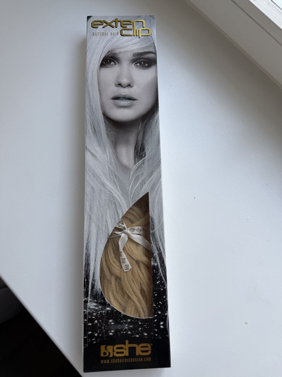 Haarschmuck: Extensions capillaires she Exten Clip blond naturel – Neu (gemäss Beschreibung) aus Ballens von Annushka26 3