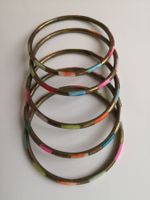 🤩5 MULTICOLOR ZIGEUNER-STYLE ARMREIFEN