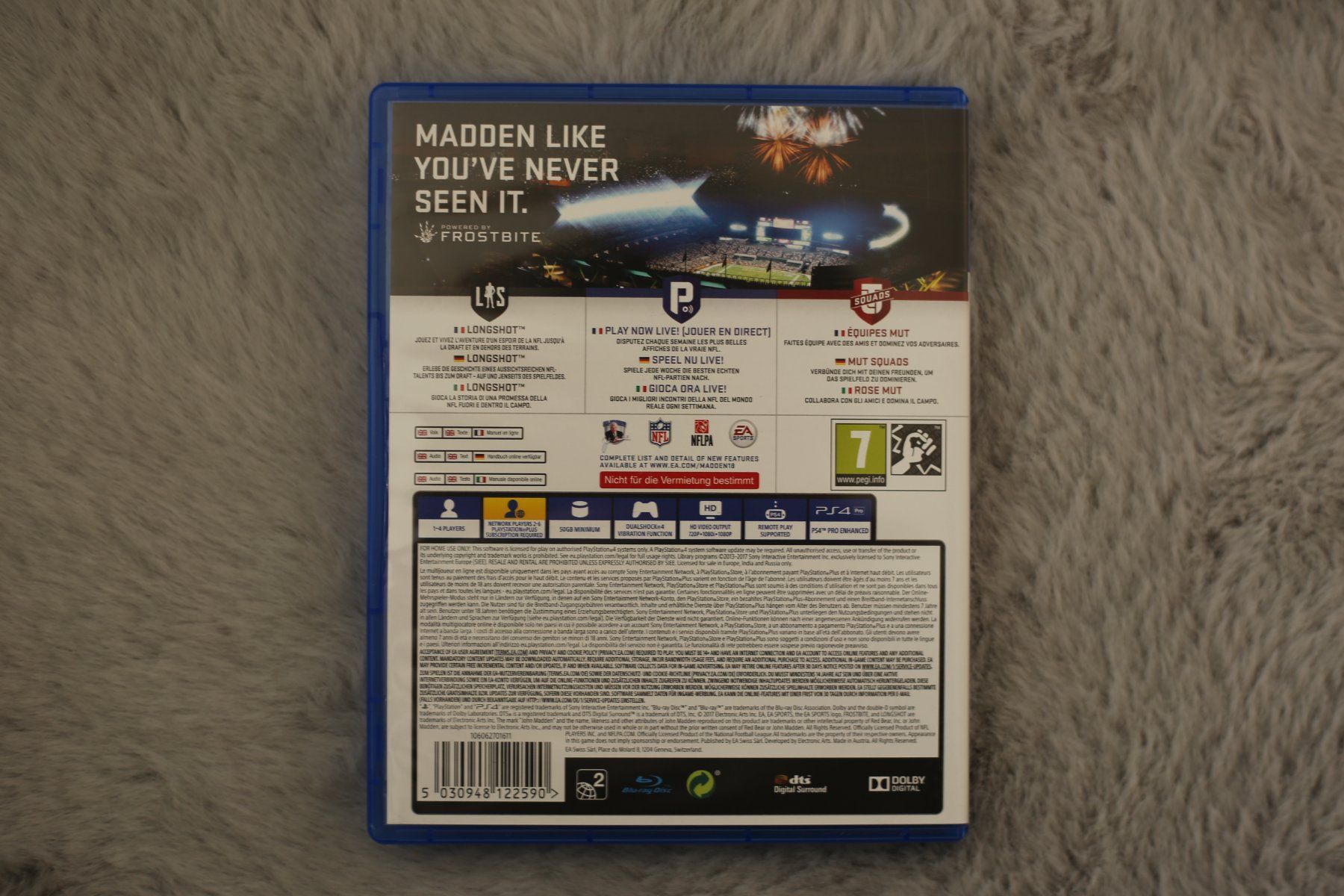 Giochi: PS4 Game: "Madden NFL 18" – Usato da Ruswil venduto da deb_w5rv 2