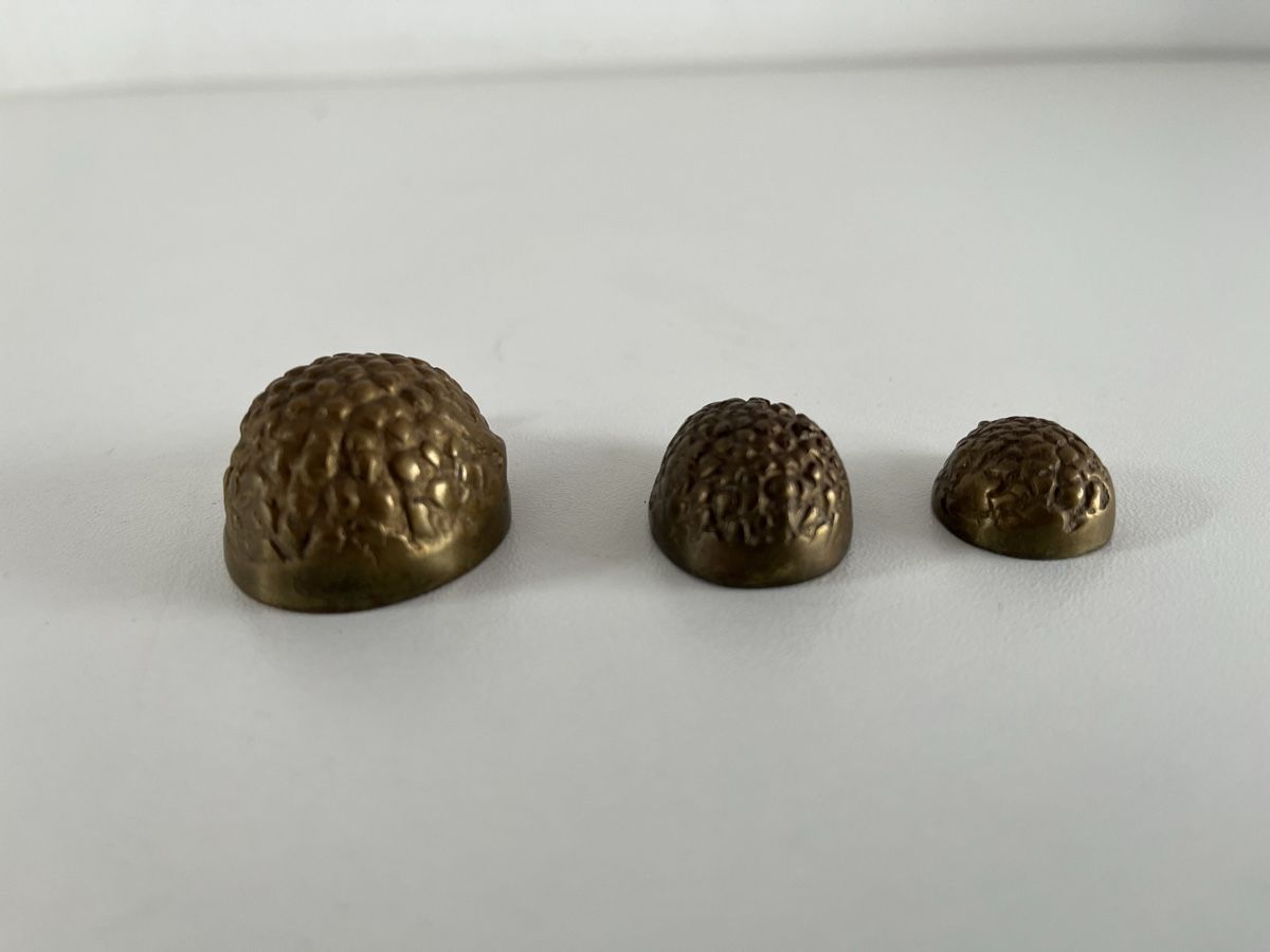 Statuette: 3er Igel Familie aus Messing – Usato da Wetzikon ZH venduto da seli03 5