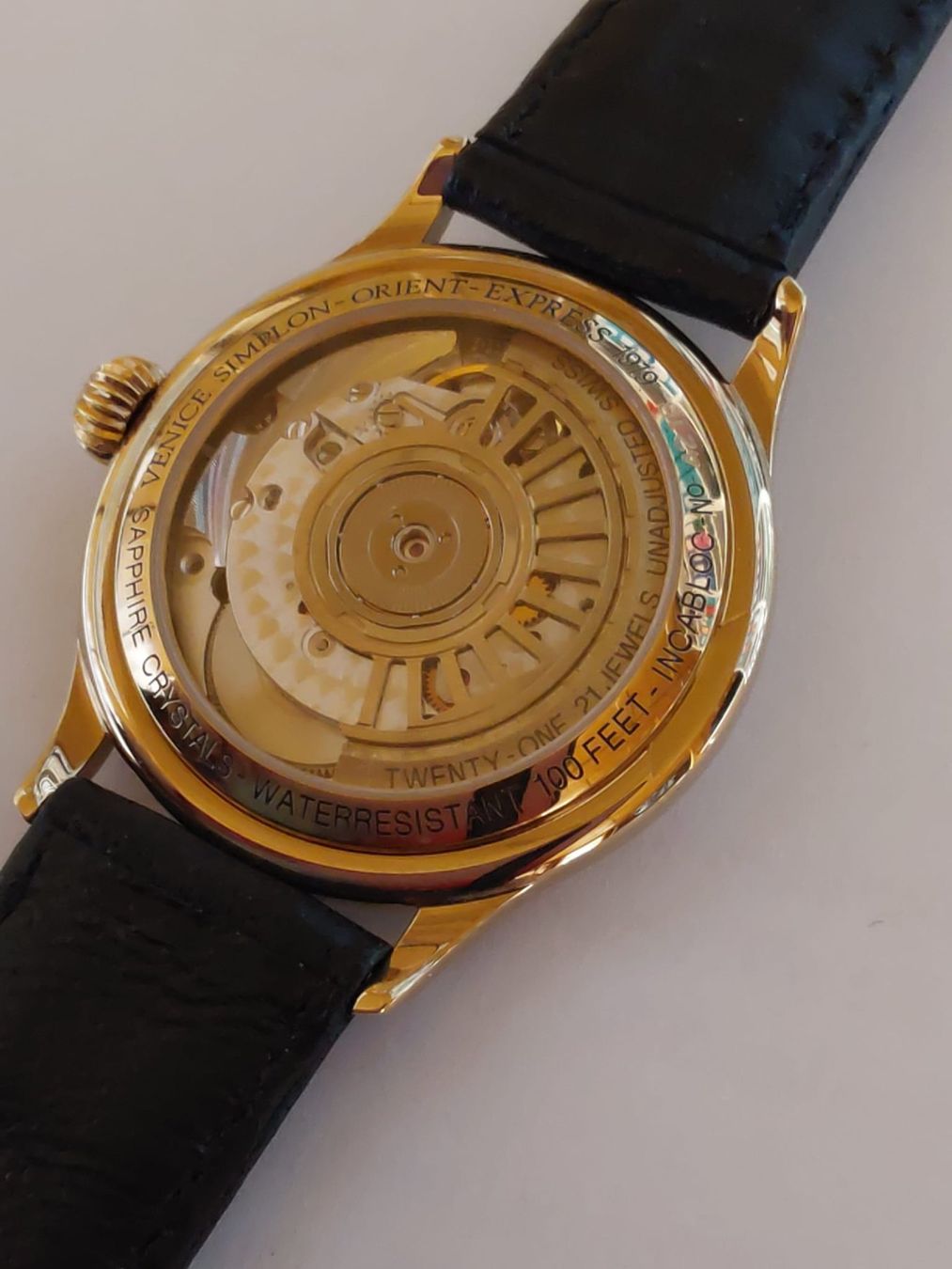 Orologi: Venice Simplon Orient Express 1919 Automatikuhren – Nuovo (secondo la descrizione) da Mühledorf SO venduto da schnulli51 3