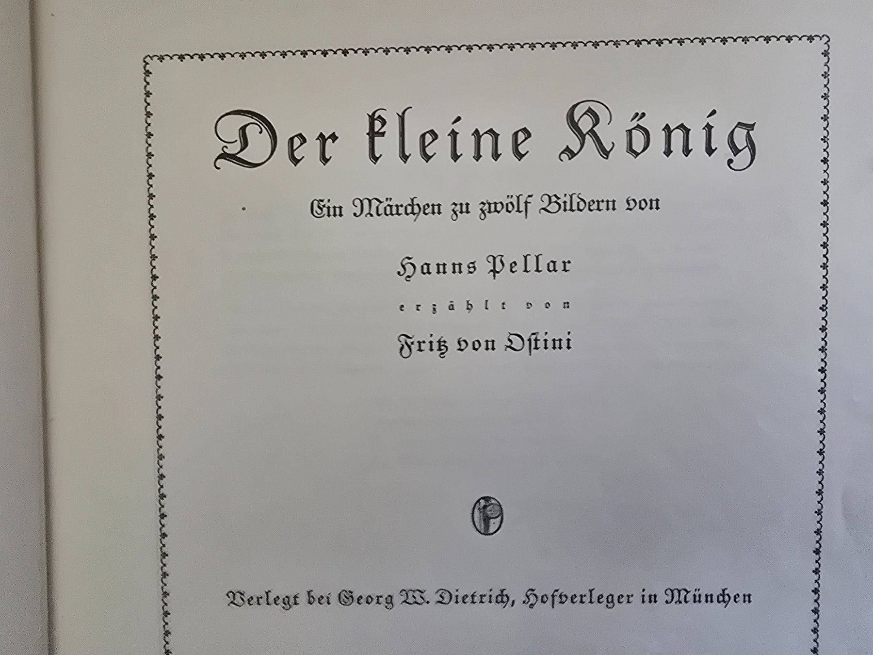 Livres: Der kleine König von Ostini – D'occasion à Hedingen par mickway 4