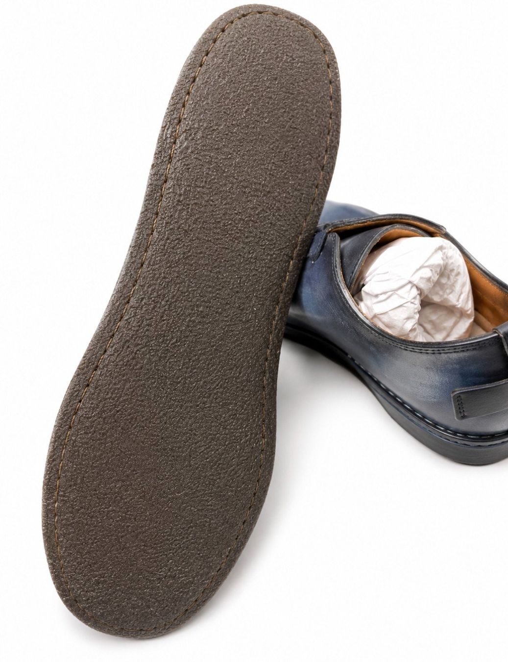 Scarpe da uomo: Santoni Schuhe Leader Blau sneaker Neu – Nuovo e nell'imballaggio originale da Küsnacht ZH venduto da LuxuryBroker 4
