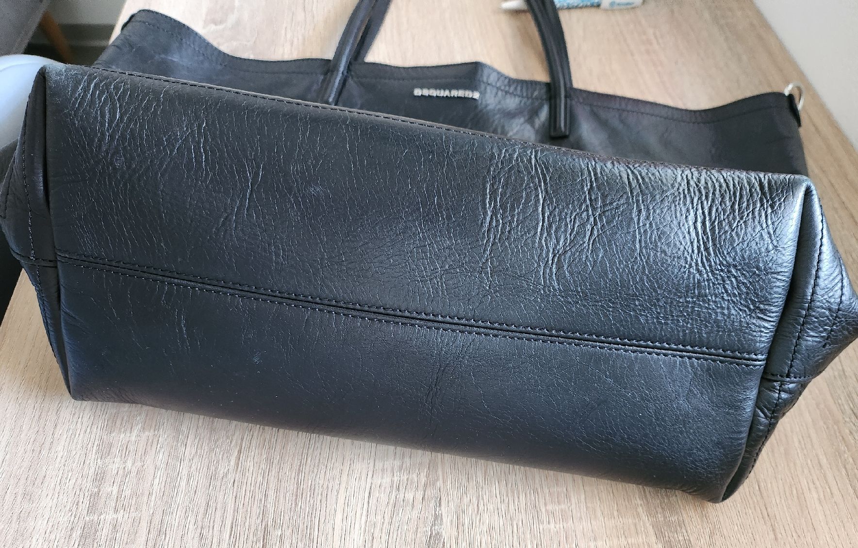 Dsquared2 Taschen für Damen: Sac cabas Dsquared2 noir en cuir – Gebraucht aus Sion von Minabo78 3