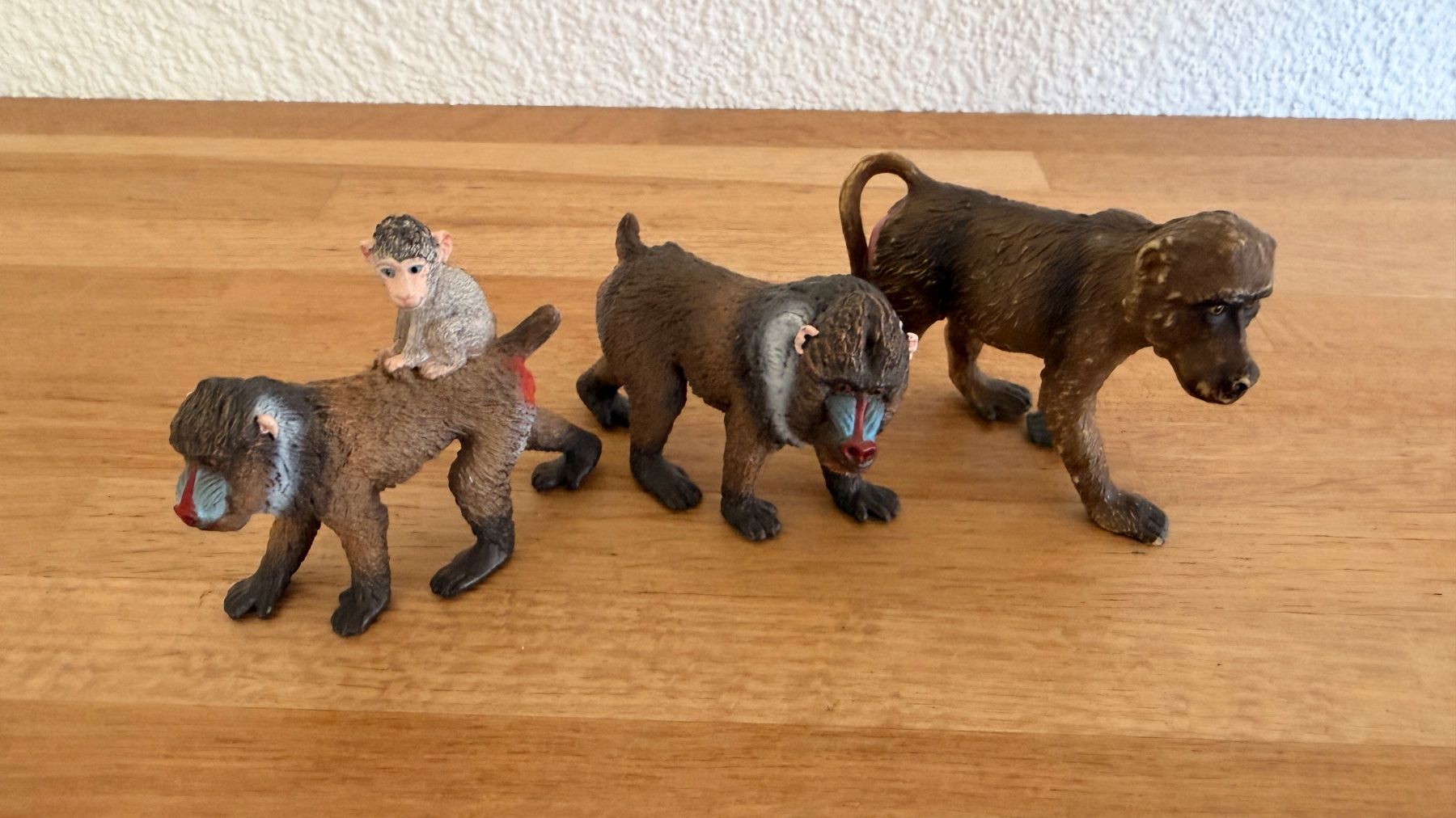 Schleich Giocattoli: SCHLEICH - Affe Mandrill Set 14716 14715 – Usato da Winterthur venduto da Secondhand-Family 1