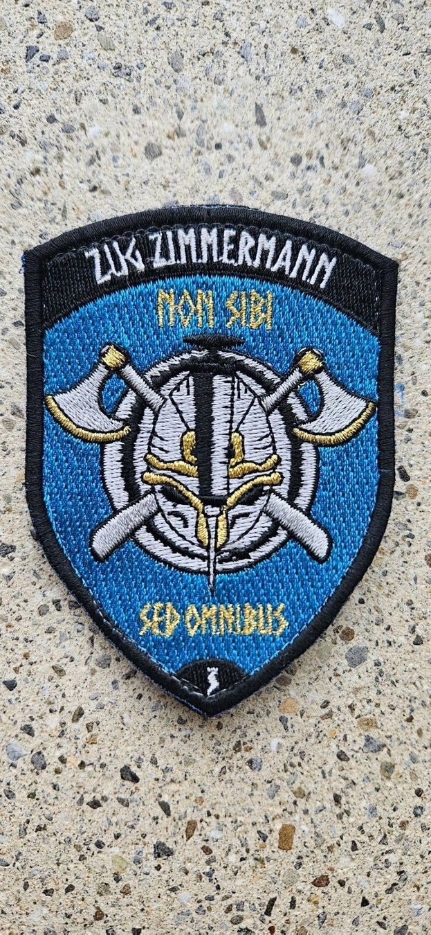 Schweizer Armee Placchette & Badge: *** Zug,s Badge mit klett *** – Nuovo e nell'imballaggio originale da Riedholz venduto da fr_sIruP