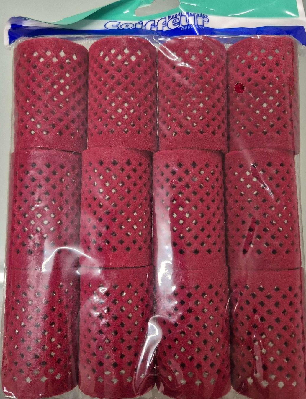 Haarschmuck: 12x Lockenwickler rot, neu – Neu und originalverpackt aus Hefenhofen von GSC99