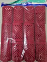 12x Lockenwickler rot, neu