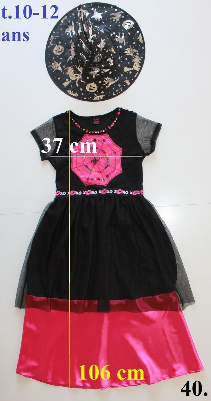 Kostüme: Costume sorcière / Hexe     t. 10 - 12 ans – Gebraucht aus Peseux von CoolShoping 1