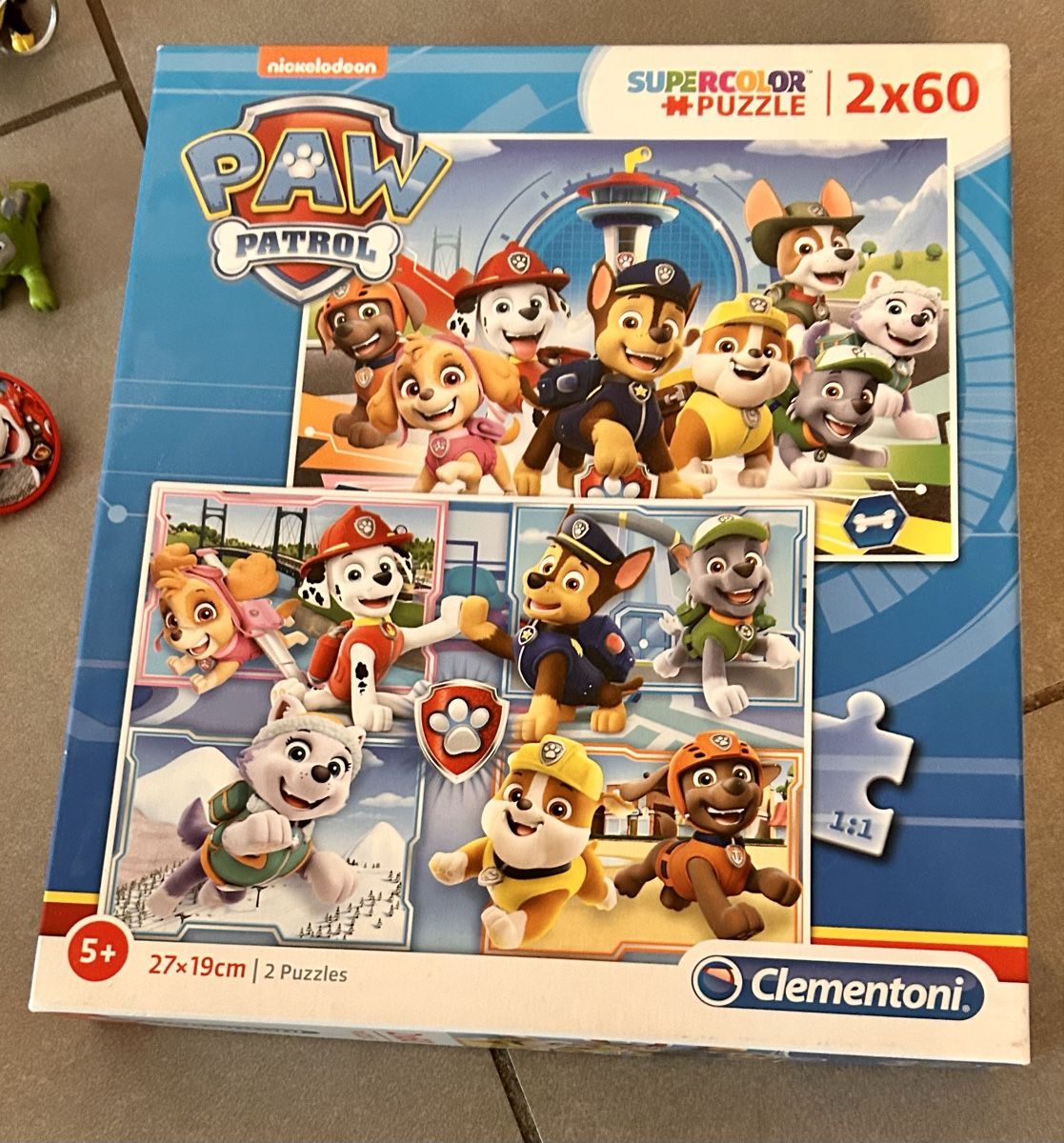 Giocattoli: Paw Patrol Set mit 2 Puzzles, Memory und Mini Figuren – Usato da Oberhasli venduto da Schneeschueh 2