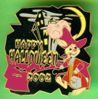 DISNEY  RABBIT  Happy Halloween 2002