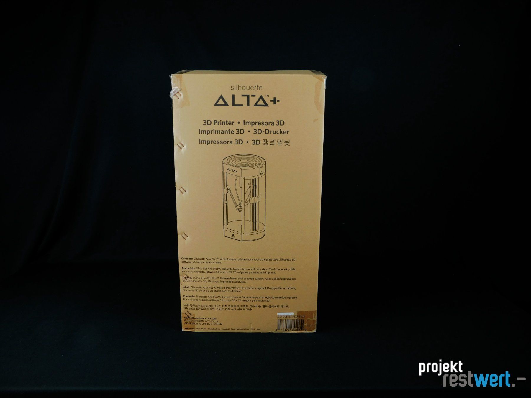 Silhouette Imprimante 3D: Alta Plus 3D-Drucker von SILHOUETTE – D'occasion à Bülach par restwert_buelach 4