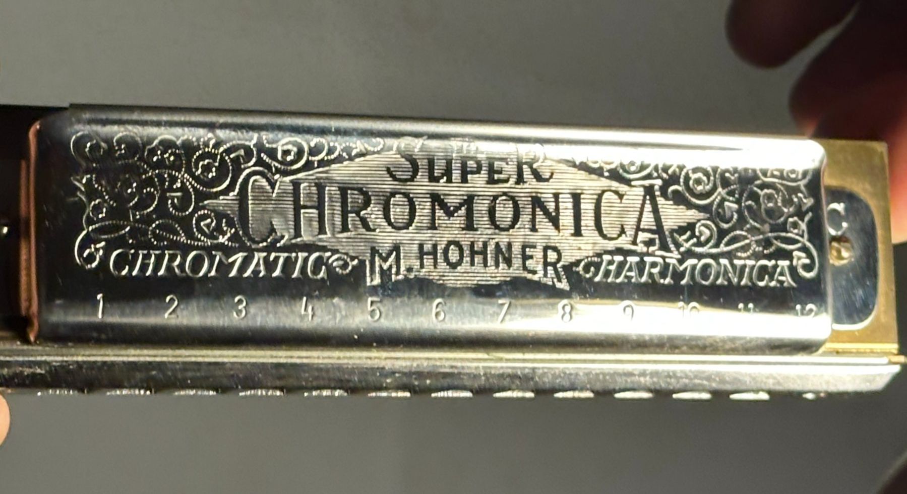 Strumenti musicali: Tolle Mundharmonika Superchromonica M. Hohner – Usato da Wettswil venduto da Tsurf1