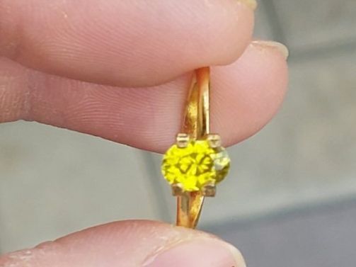 Pietre preziose: Ultra Saturated Luminous Chrysoberyl – Usato da Bévilard venduto da Yougems 2