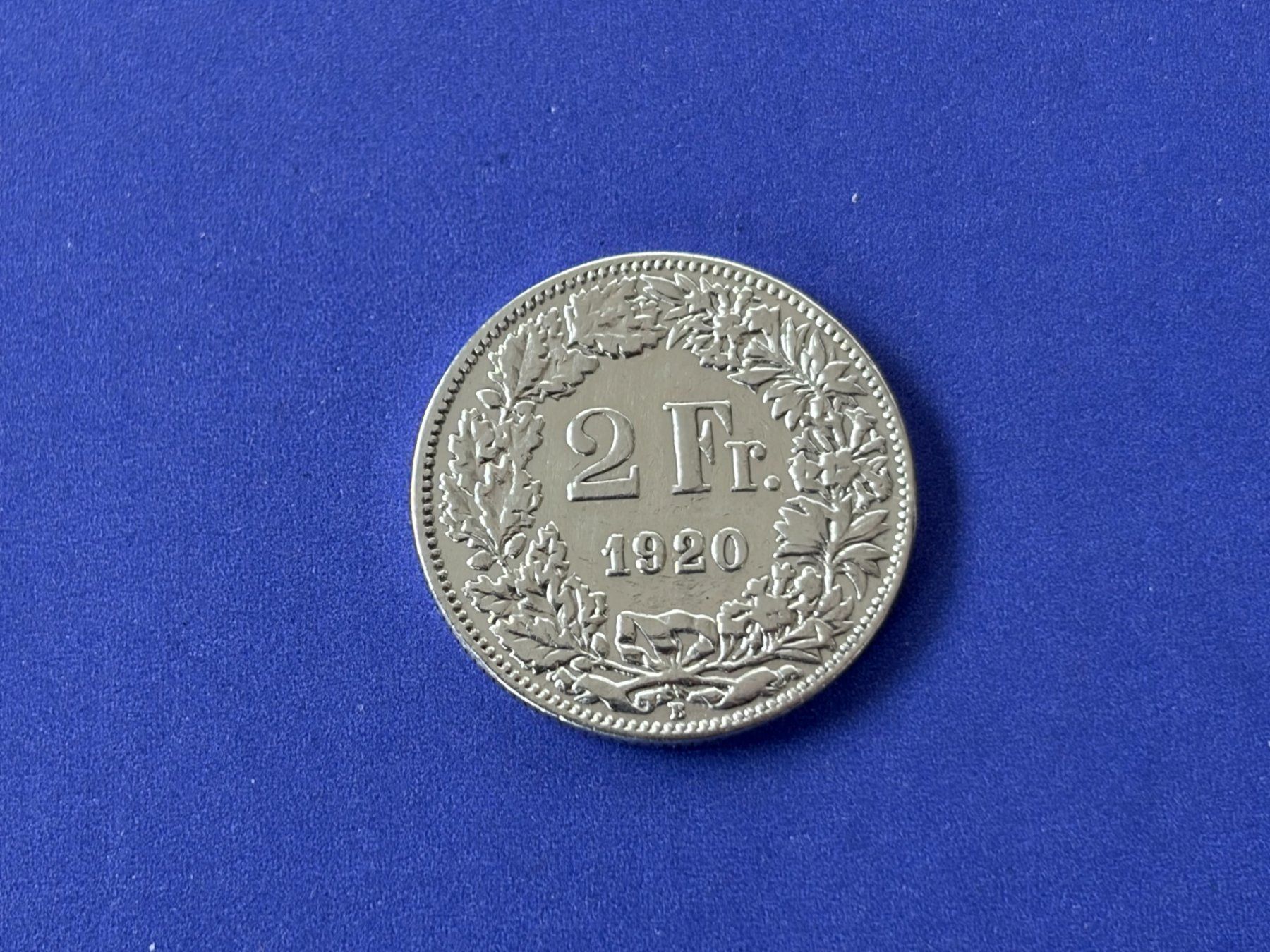 Tutti le monete: 2 Fr. 1920 sehr schön – Usato da Kräiligen venduto da wolle2101