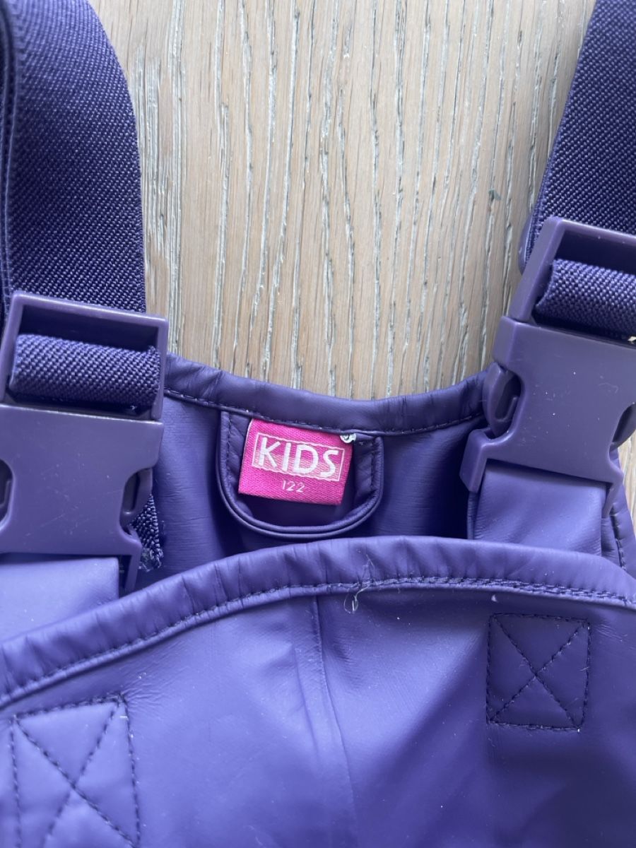 Hosen: Lila-violette Regenhose, Grösse 122, Ideal bei Regenwetter – Gebraucht aus Meilen von Golfer04 2