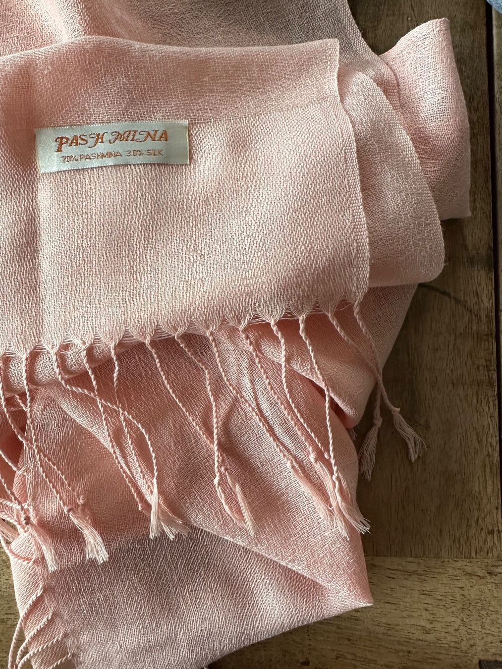 Foulard & Sciarpe: Pashmina Schal mit Fransen – Usato da Tannay venduto da naxos66 3