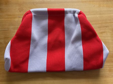 NEU❣️Clutsch lila/rot 40er- 50-er Jahre