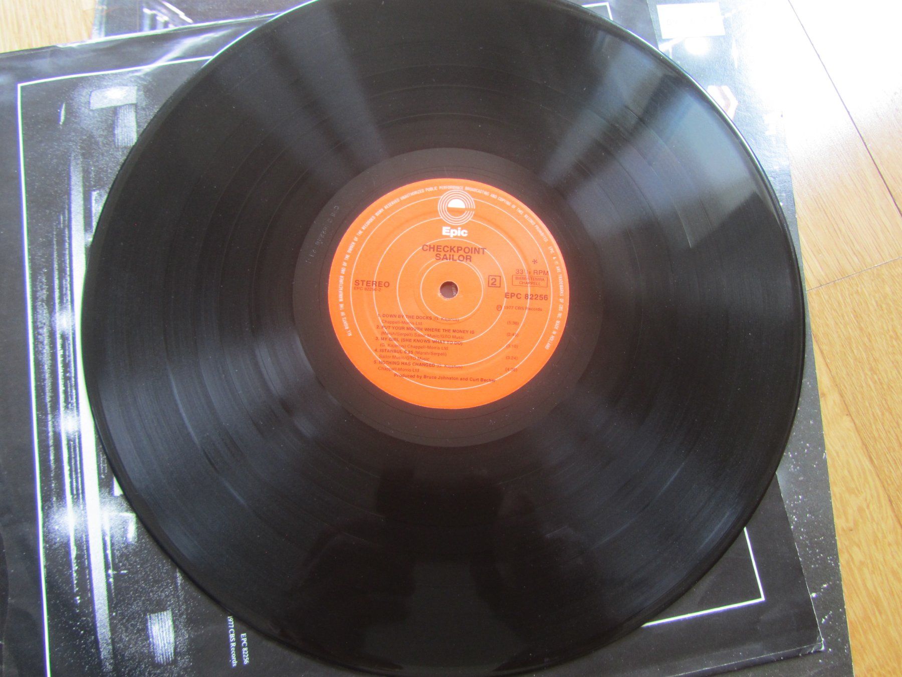 Dischi in vinile: Sailor - Checkpoint - LP - Epic Records – Usato da Seengen venduto da mikelele 2