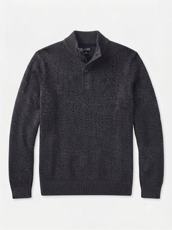 Maglione Chaps grigio scuro