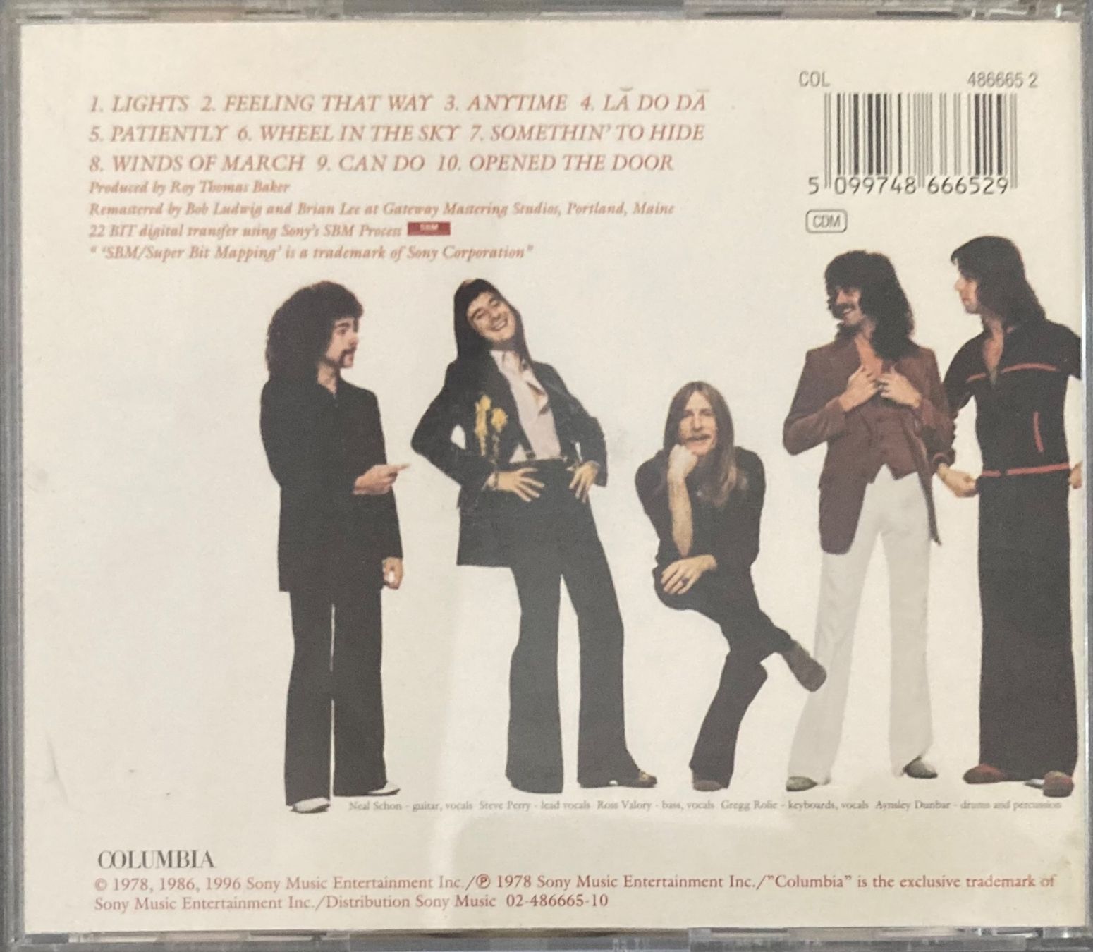 CDs: JOURNEY . INFINITY – Gebraucht aus Poliez-Pittet von Newtown-Records 1
