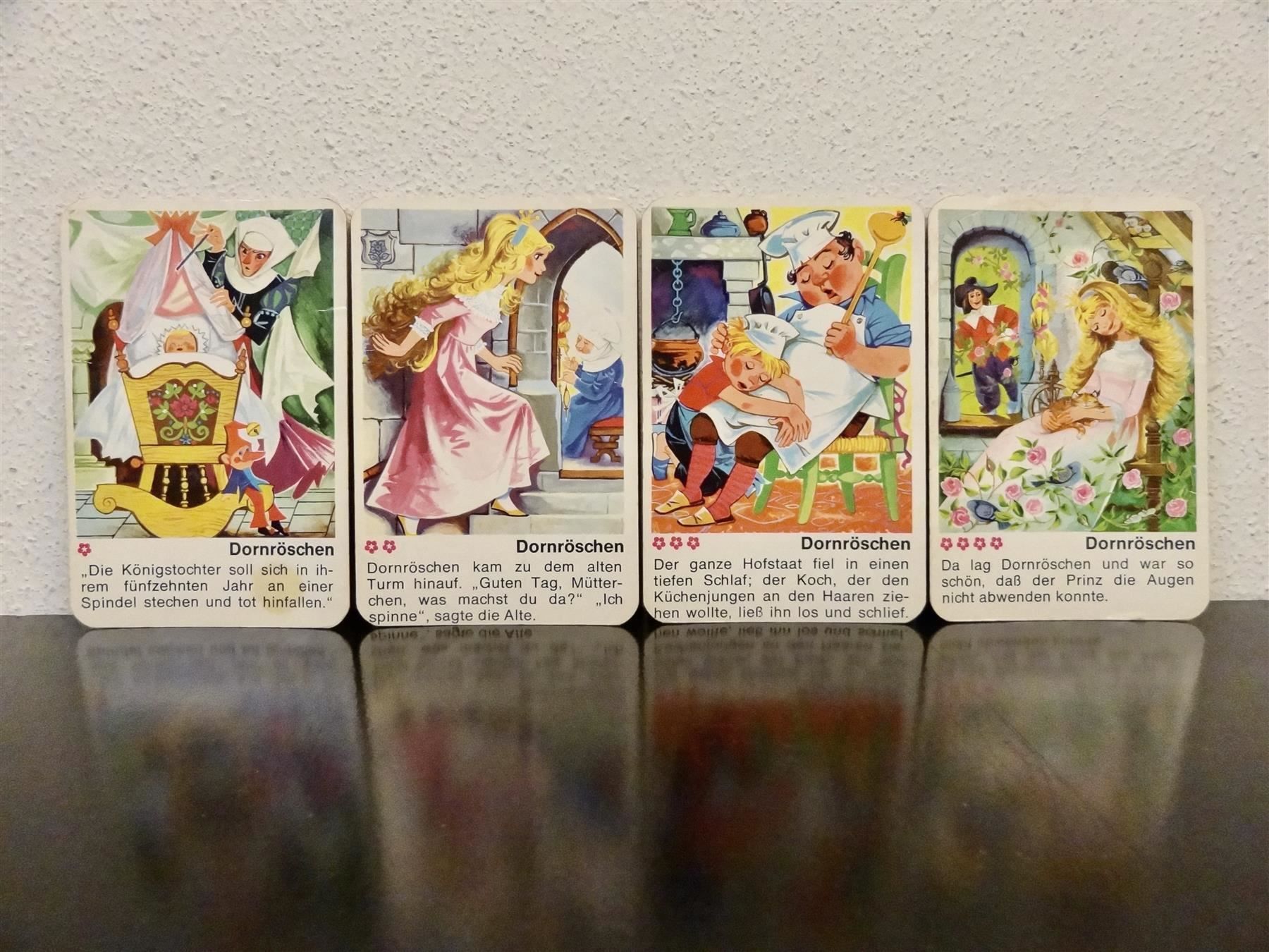 Giochi: schönes altes Quartett MÄRCHEN – Usato da Kerzers venduto da wisaundso 6