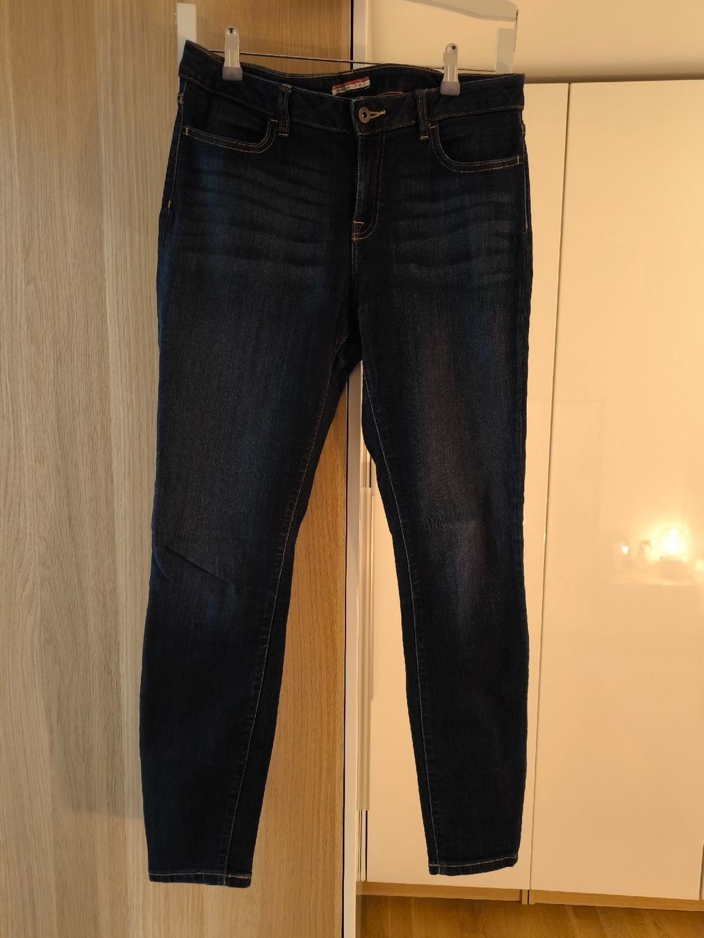 Tommy Hilfiger Jeans: Tommy Hilfiger Leggings, Gr. 40, blau – Usato da Aarburg venduto da saluvava