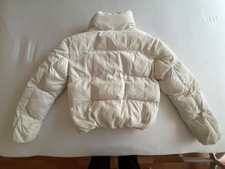 Puffer Jacke FB Sister weiss akzeptabler Zustand