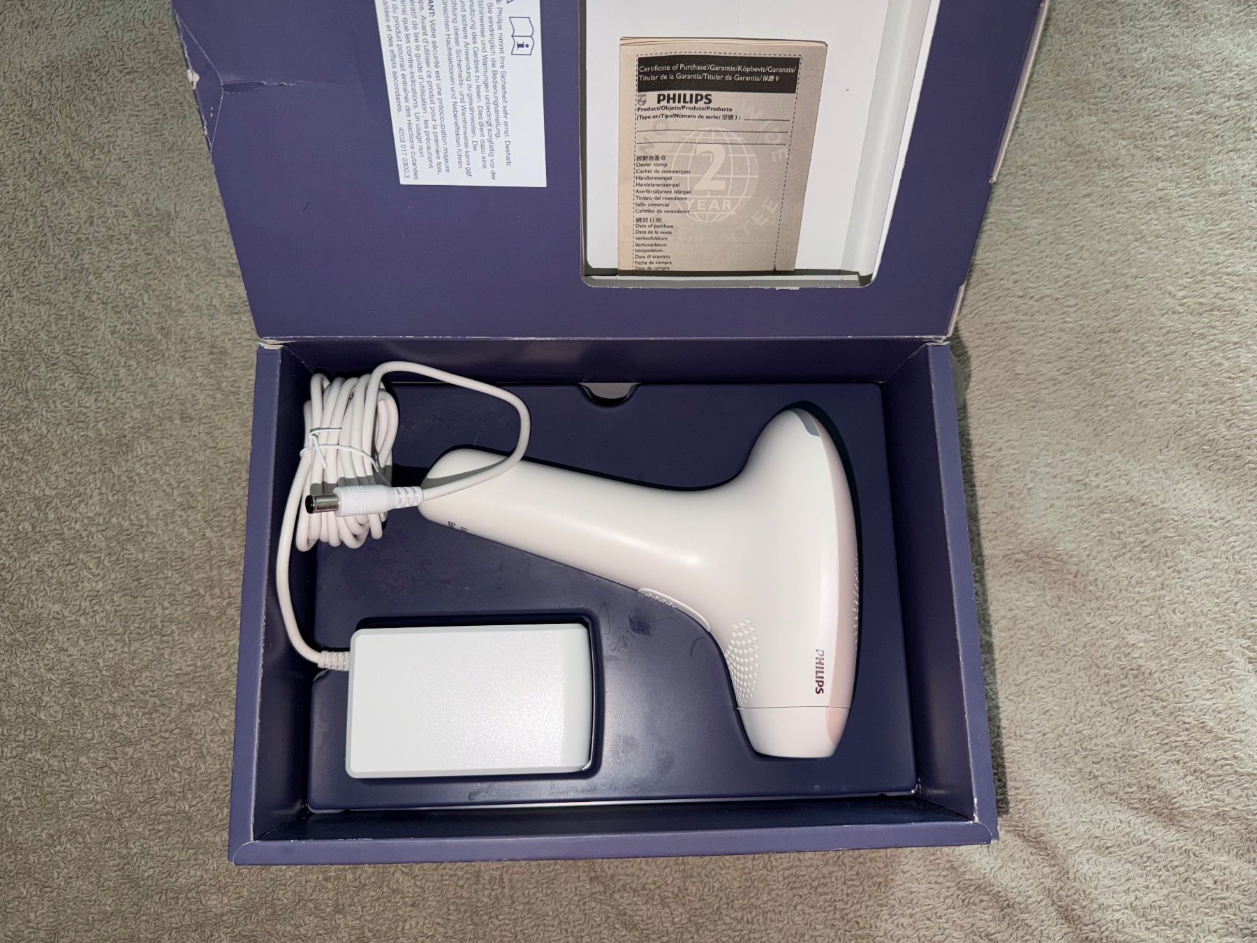 Philips Epilatori: Philips Lumea  SC 1991 – Usato da Aarau venduto da KorgPA 9