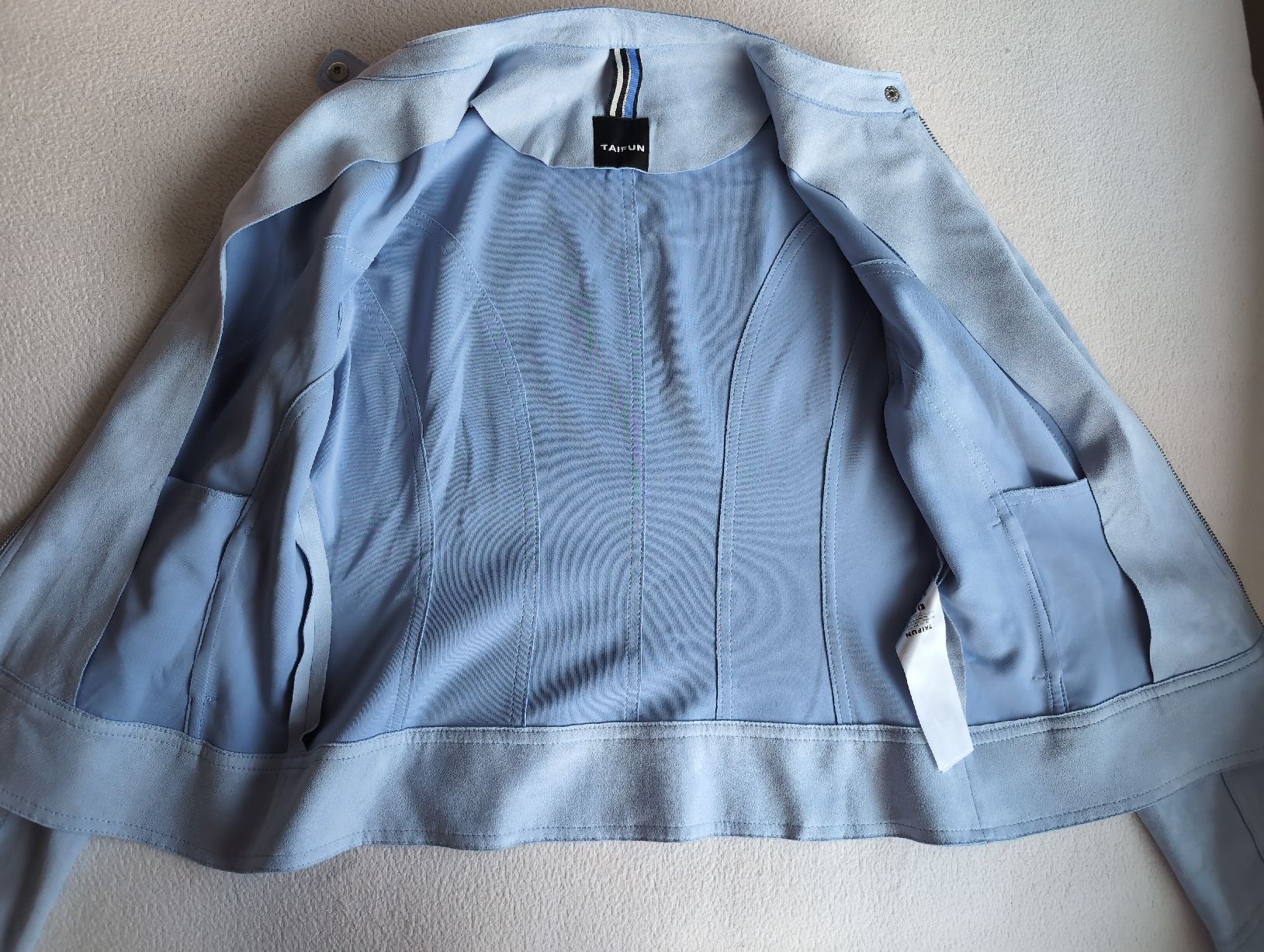 Taifun Giacche: Taifun Light Blue Jacket - Size 40 - never worn! – Nuovo (secondo la descrizione) da Glis venduto da livespringly 3