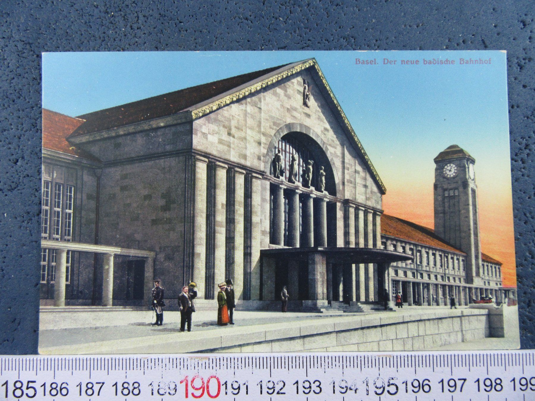 Cartoline postali: BASEL NEUER BADISCHER-BAHNHOF AK-BS – Usato da Ettingen venduto da Hausi4711
