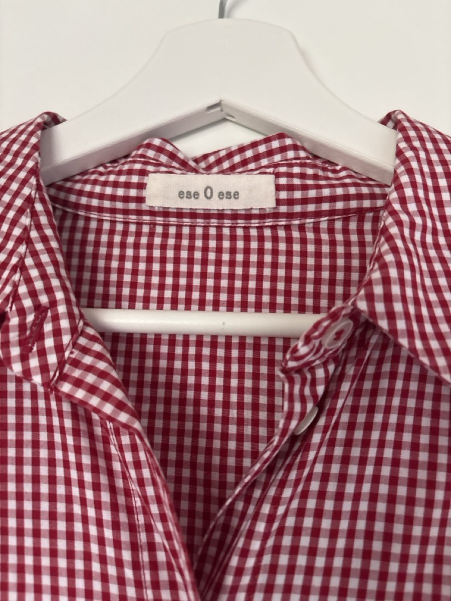 Camicette: Eseoese Gingham Cotton blouse – Nuovo e nell'imballaggio originale da Oberhasli venduto da ani_97f7 1