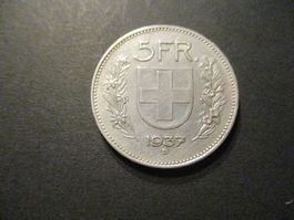 5.- Fr 1937 Un peu rare Superbe pièce Top du Top