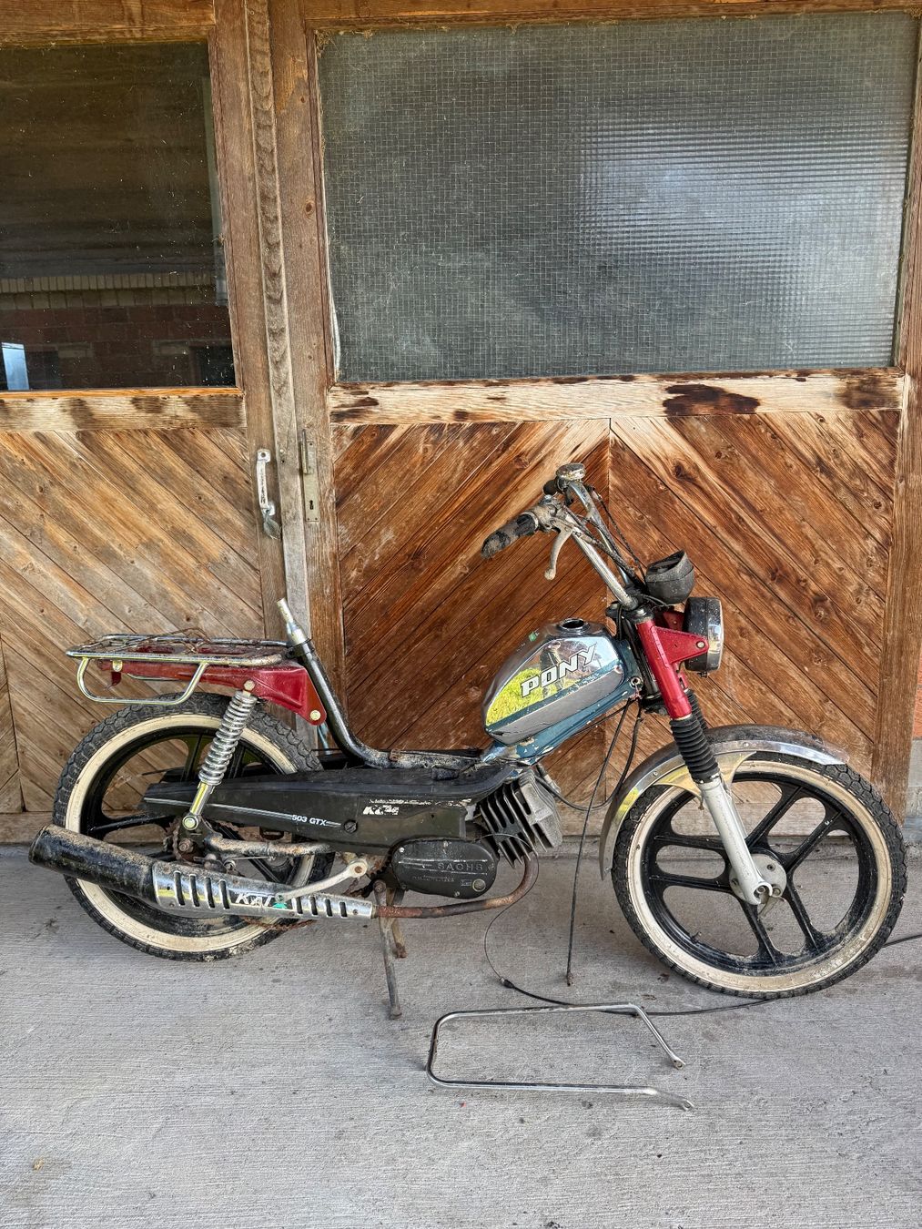 Pony Mofas: Sachs Pony 503 GTX mit Ausweis – Defekt aus Fahrni b. Thun von Schneiderlein55