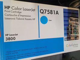 HP Color LaserJet 3800 - Patrone Cyan