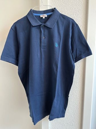 Poloshirt U.S.POLO ASSN. Gr. M dunkelblau