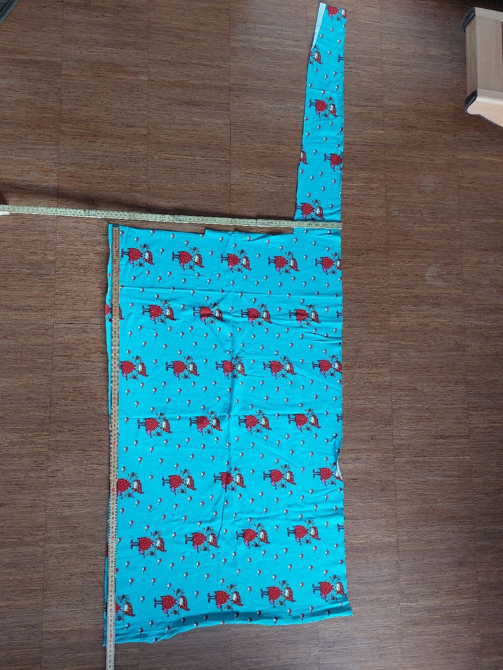 Tissus: Jersey Baumwolle Mädchen mit Pilzen – D'occasion à Effretikon par swobdo 1