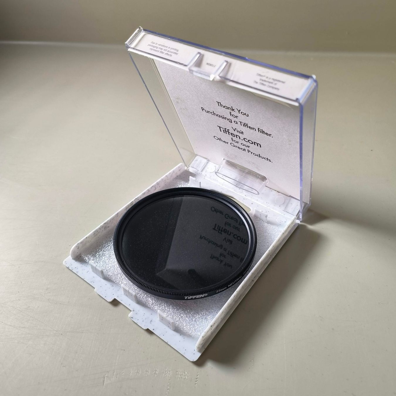 Filtri: Tiffen Neutral Dichte Filter, 77mm 0.9 – Usato da Winterthur venduto da Lehmansa 2