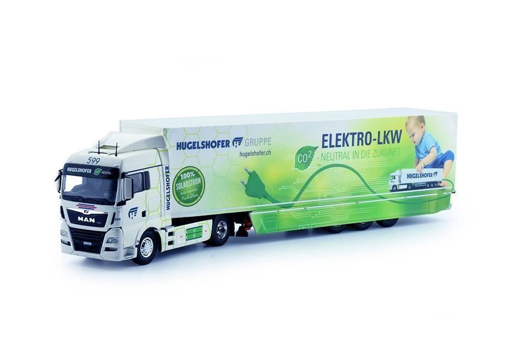 Tekno Kit di modellismo & Modellini statici: 1:50 Tekno  MAN TGX "Hugelshofer Transport" – Nuovo e nell'imballaggio originale da Affoltern am Albis venduto da Modellshop-8910
