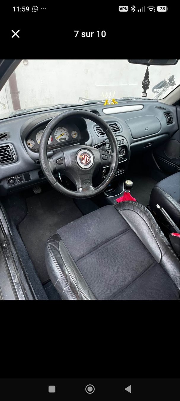 MG Automobili: MG ZR160 – Difettoso da Orzens venduto da D.Gomess 3