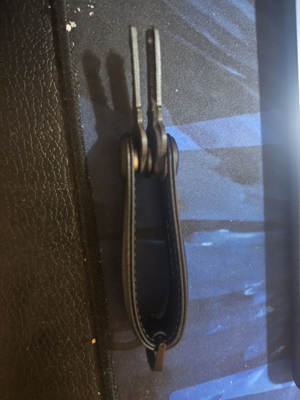 Portachiavi: Portachiavi Orbitkey pelle nero – Nuovo e nell'imballaggio originale da Mendrisio venduto da ibr_ckm6 2